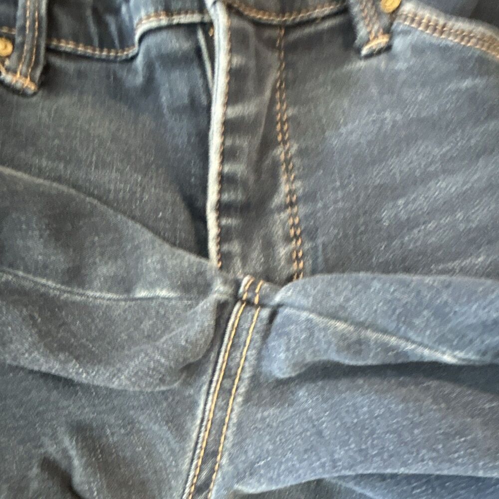 Vintage American Women's Skinny JeansBlue Mid Rise 5-Pocket MedWash Denim 14/32 - Picture 11 of 16